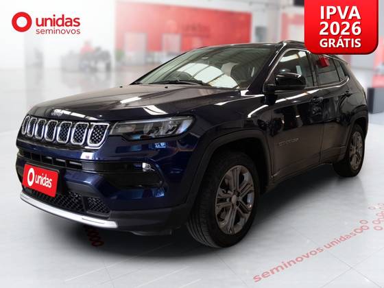 JEEP COMPASS 1.3 T270 TURBO FLEX LONGITUDE AT6
